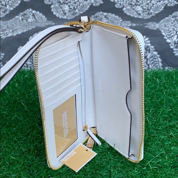 MICHAEL KORS JET SET TRAVEL LG FLAT MF PHN CASE - Picture 9 of 16